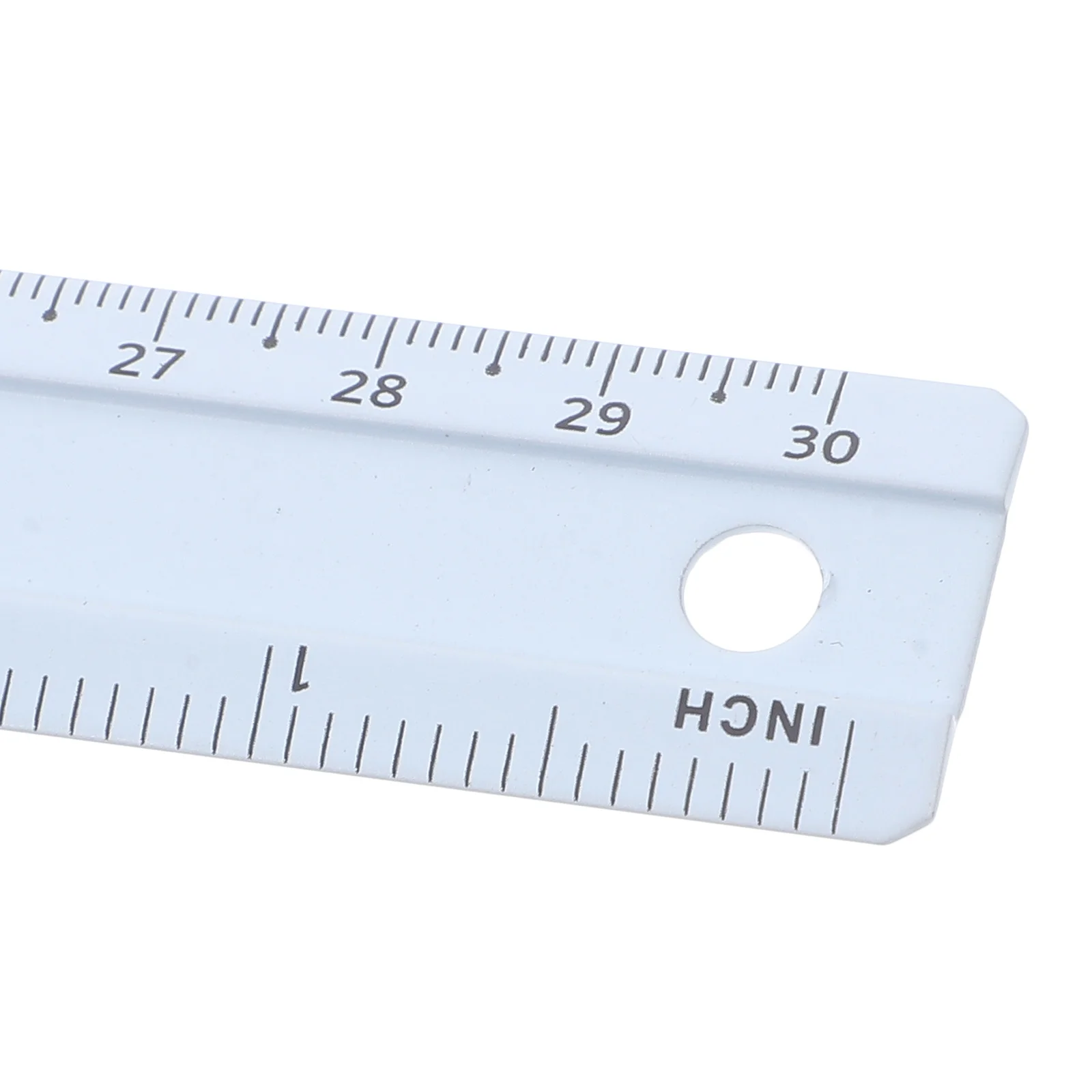 Aluminum Alloy Straight Ruler 30Cm Eye Catching Color Clear Graduations Multi Functional Measuring Drafting Office Must Have
