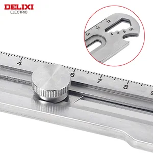 Delixi-Faca Electric, SK5 Steel, retractable blade, sharp cut paper, fabric, movie, foam plate, wood, rubber, plastic, 18mm 10 Main Sales Electric Knife - №7