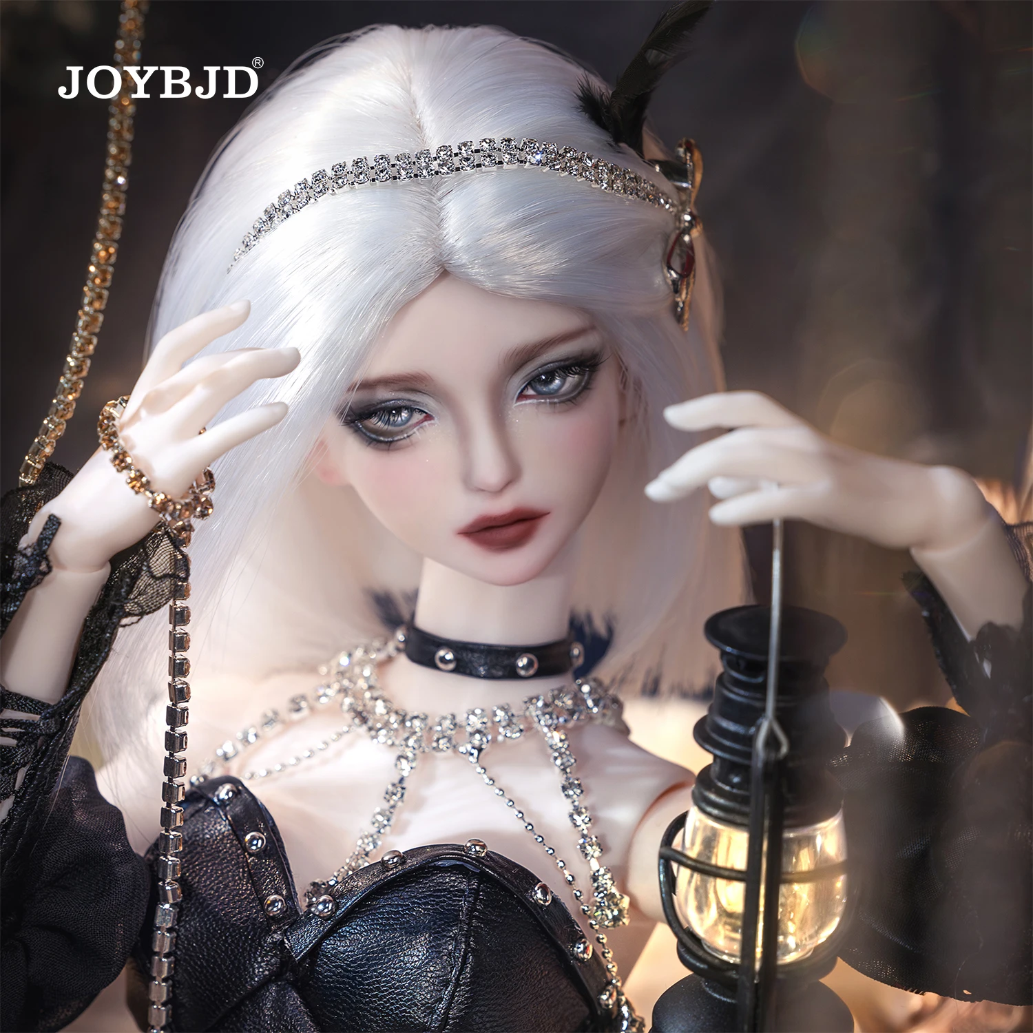 Joybjd 1/4 VesPera Fullset A Gothic Retro Style MSD Handmade Black Leather Outfit Resin Art Toy