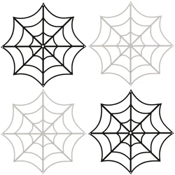 12pcs Halloween Spider Web Giant Spider Web Decoration Black Stretchy Cobweb Party Bar Haunted House Home Decoration