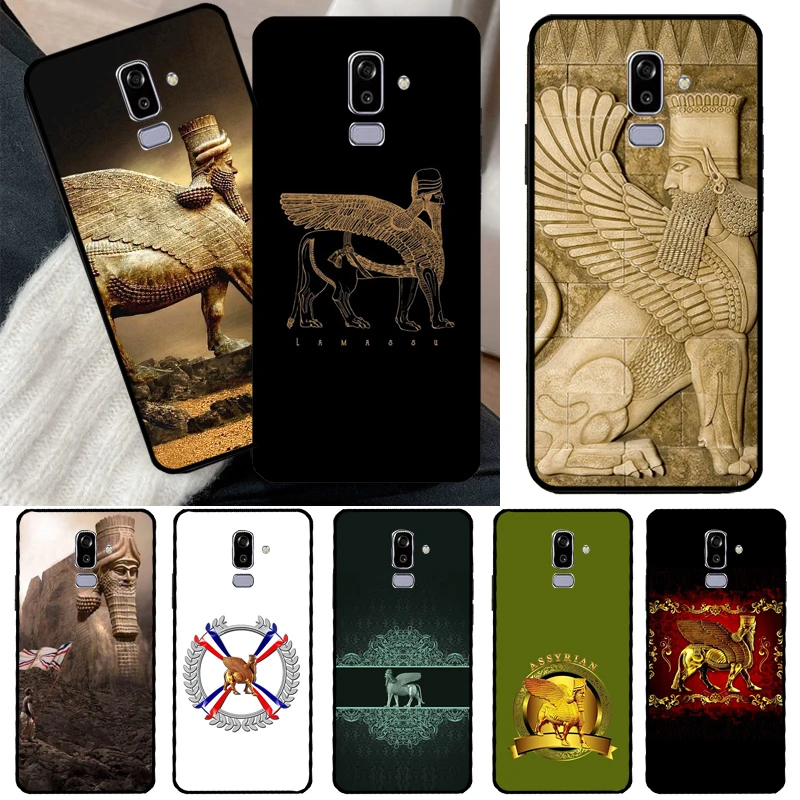 Lamassu Assyrian Winged Bull Case For Samsung Galaxy J4 J6 Plus A3 A5 2017 J1 J3 J5 J7 2016 J8 A6 A7 A8 A9 2018 Cover