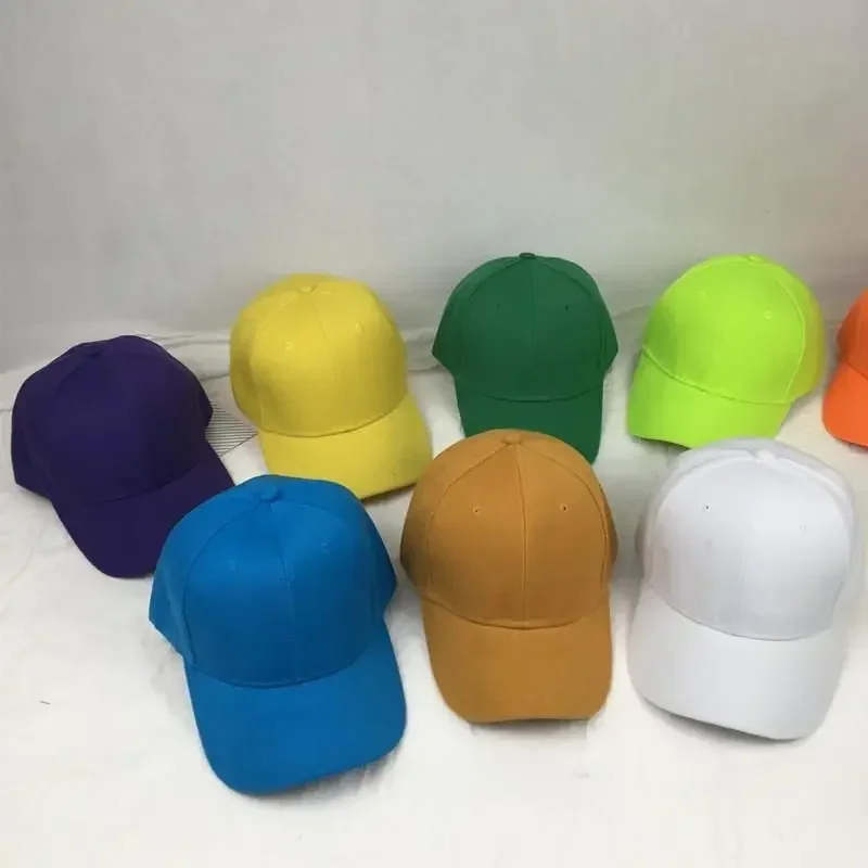 Custom Logo Hat Unisex Baseball Cap Men Women Snapback Hat Casual Solid Color Hip Hop Dad Caps Adult Sports Hat gorras hombre