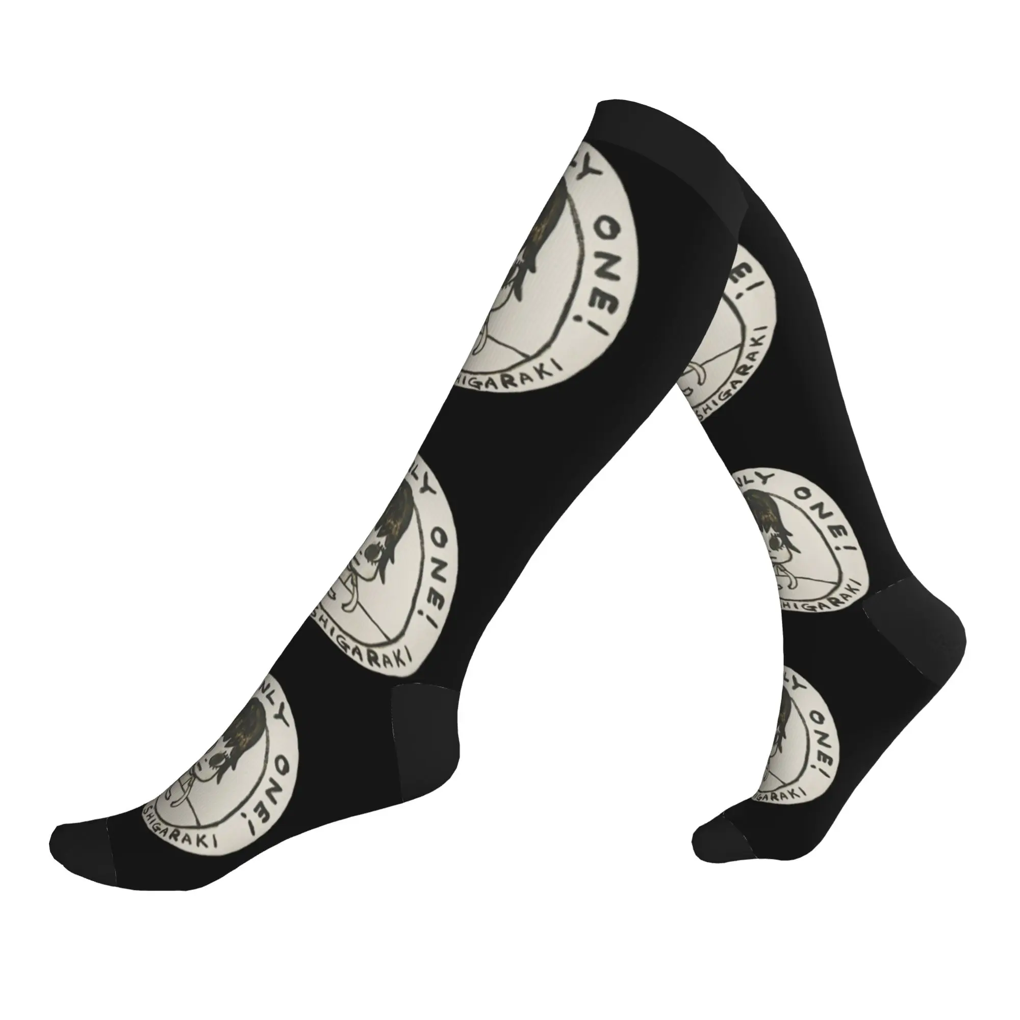 Japan Manga Art Yoshitomo Nara Men Women Sports Compression Socks Unisex Cute 3D Print  Dress Socks