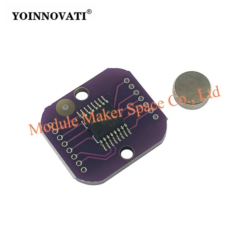 MT6825 High-Speed Magnetic Encoder Module Zero-Delay PWM/SPI Interface Replacement for AS5048 BLDC Motor Position Sensor