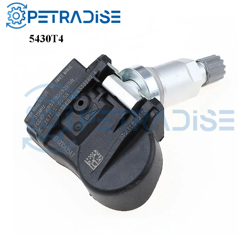 TPMS Tire Pressure Sensor 433MHZ For Citroen C4 C5 C6 C8 Peugeot 207 307 407 508 607 807 Car Parts OEM 5430T4 9673198580 5430.T4