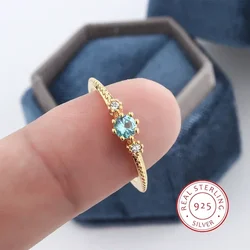 Anello placcato argento 925 di vendita caldo per le donne anello di gioielli con zirconi lucidi alla moda anello in oro 18 carati regalo di anniversario di alta qualità