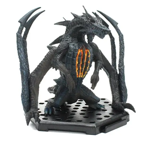 

Monster Hunter World Figure Super Popular Box Egg Giant Halberd Dragon Model Spot Out-of-print Rare Style