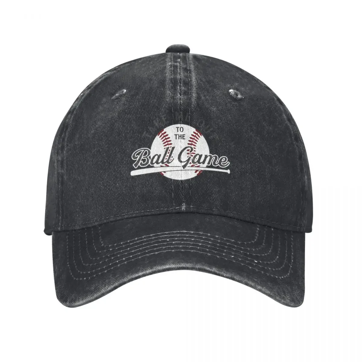 Take Me Out to the Ball Game, Baseball ? Graphic Love Shop Baseball Cap Luxury Brand funny hat fashionable Golf Women Men's