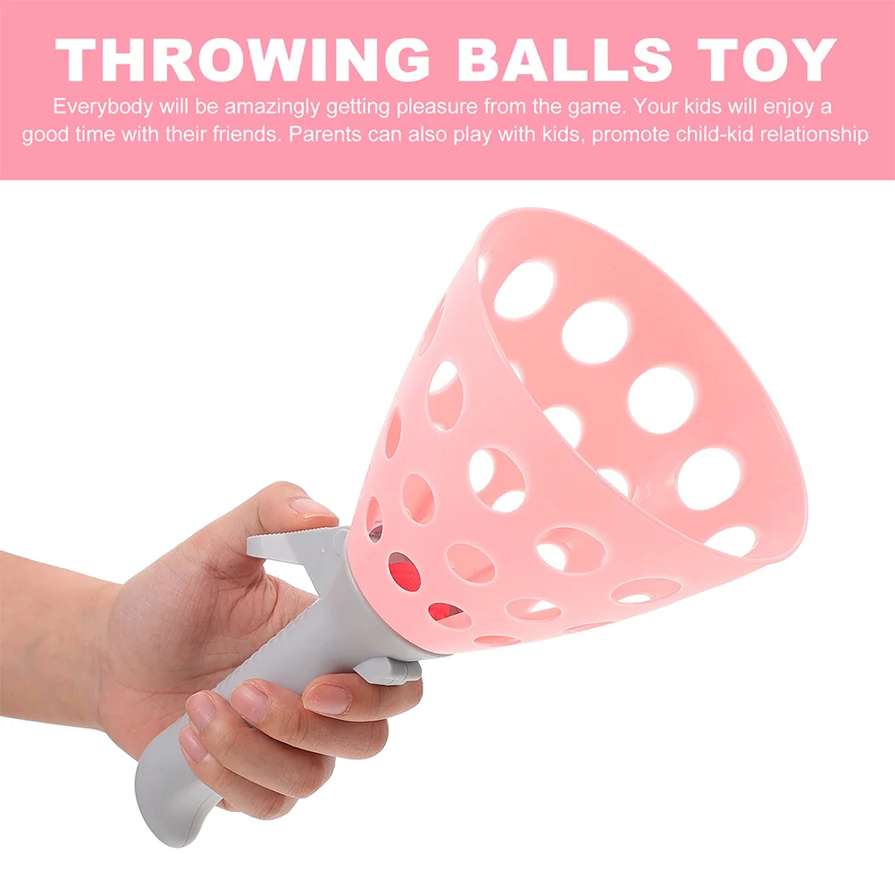 

Elastic Docking Ball Kids Pop-pass-catch Balls Launcher Interactive Toys Children Games outside Outdoor for Popular