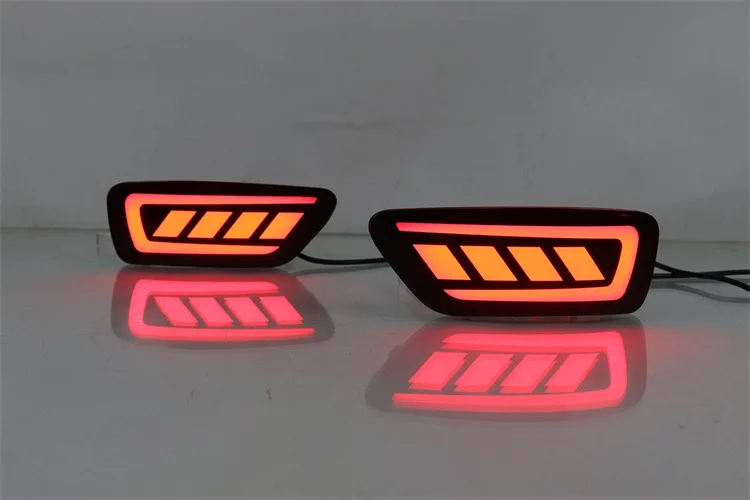 car bumper tail light for Jeep Cherokee taillight LED Reflector 2011~2015y car accessories Taillamp for Jeep Cherokee fog lamp