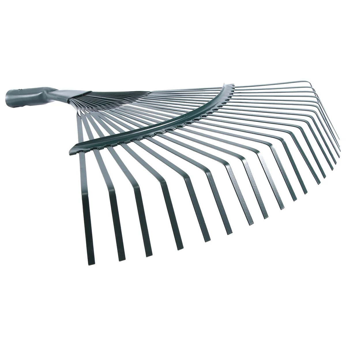 

42cm Steel Fan Rake Head Replacement Heavy Rake Head for Garden Grass Patio Leaves Leaf Lawn 22 Tooth