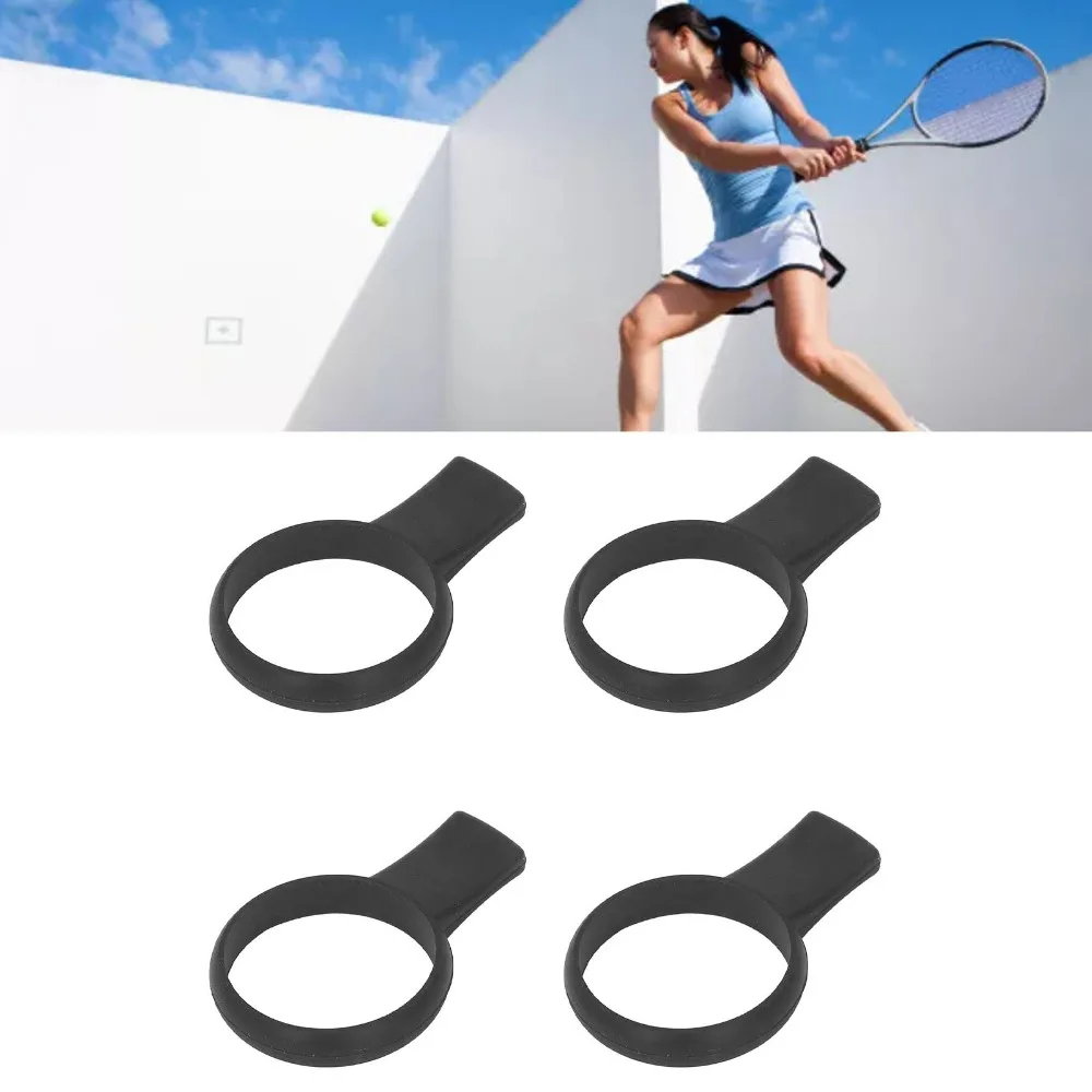 

4PCS Silicone Tennis Grip Trainer Finger Training Aid Handle Isolator Tennis Racket Trainer Lightweight Grip Correction Device