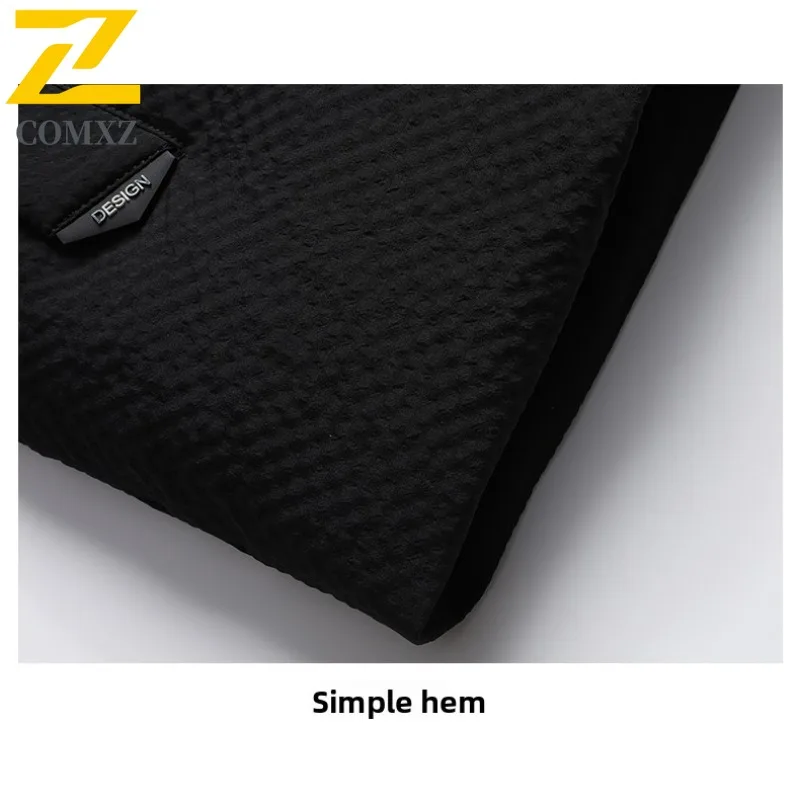 Men's solid color pure cotton Windbreaker Water-Resistant Outdoor Coat for Hiking Camping Fishing Autumn Winter Sportwear Jacket