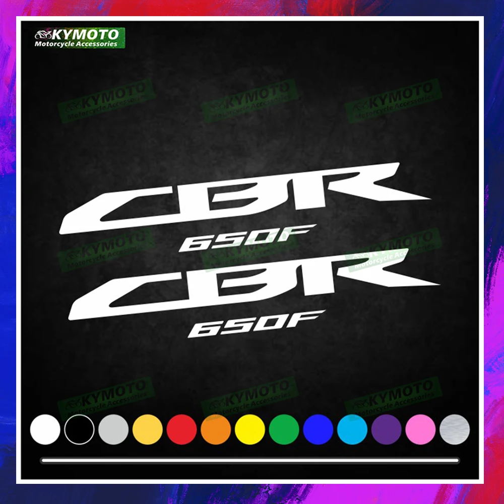 

for Honda CBR650F Motorcycle Decal Fairing Windshield Decoration Helmet Fuel Tank Engine Logo Reflective Waterproof Sticker