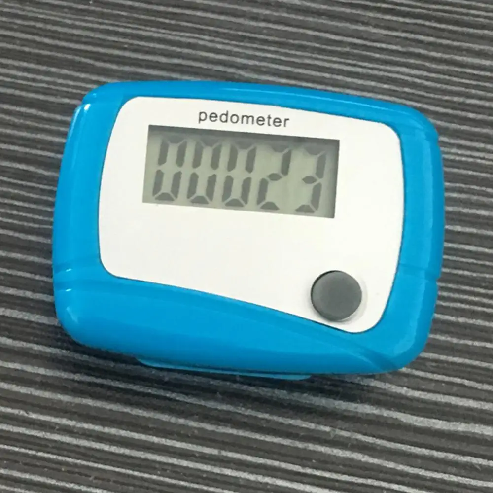 Pedometer Mini Digital LCD Sports Pedometer Walking Running Step Counter Meter Clip Type Distance Counting Calories Pedometer