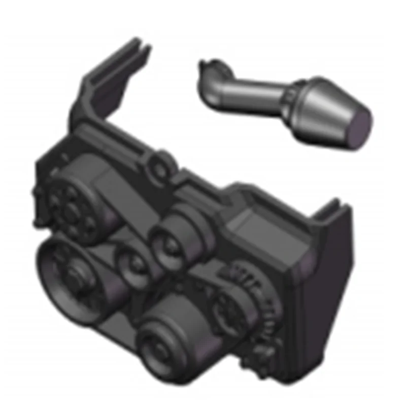 

Передняя крышка двигателя RGT R86565 для EX86190 EX86150 RESCUER 1/10 Crawler 4WD Real Hard-core R/C Внедорожник LC76 Модель автомобиля