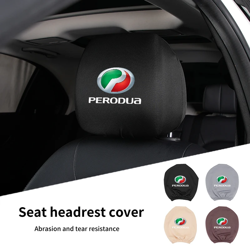 

Car Headrest Cover Auto Seat Mask For Perodua Axia Bezza Myvi Alza Ativa Aruz