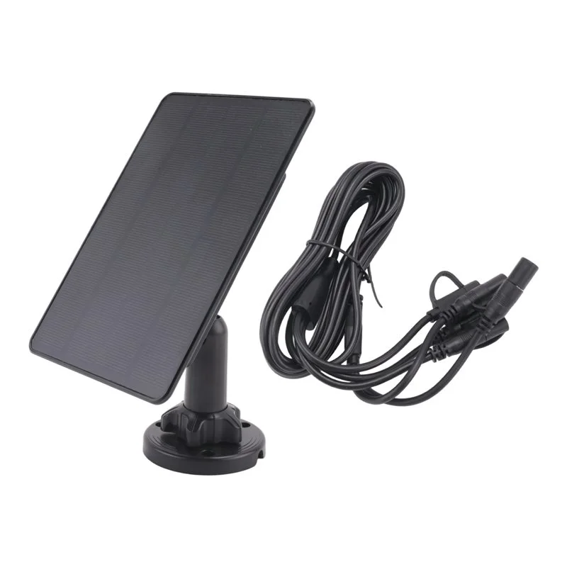 

AS94-12V/1A 6V/2A Solar Panel Micro-USB+Type-C Outdoor Solar Cells Charger Solar Panels For Security Camera Home Light System