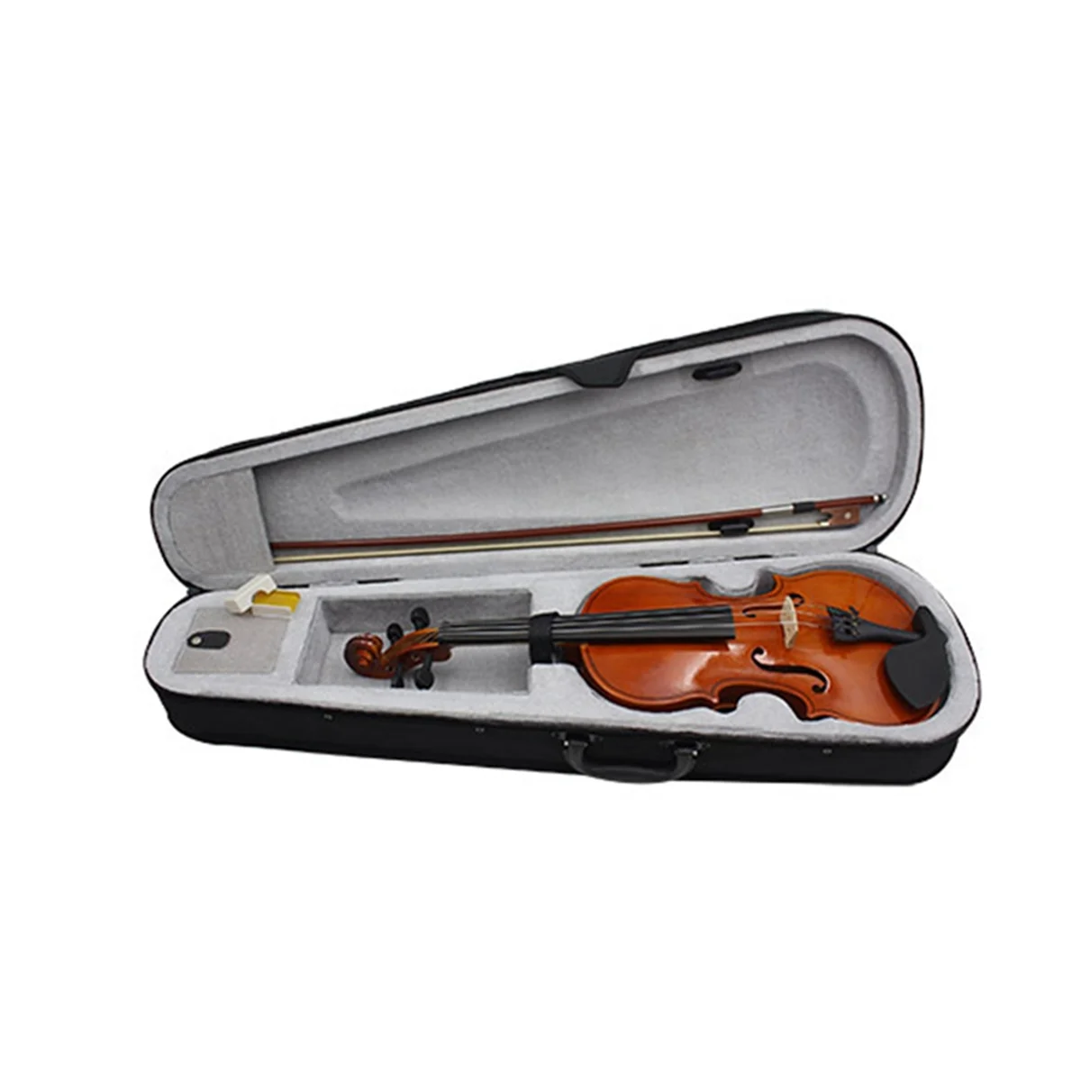 Violon 1/4 avec étui rigide et archet, instrument de musique pour adultes et enfants, idéal pour l'intérieur du maire