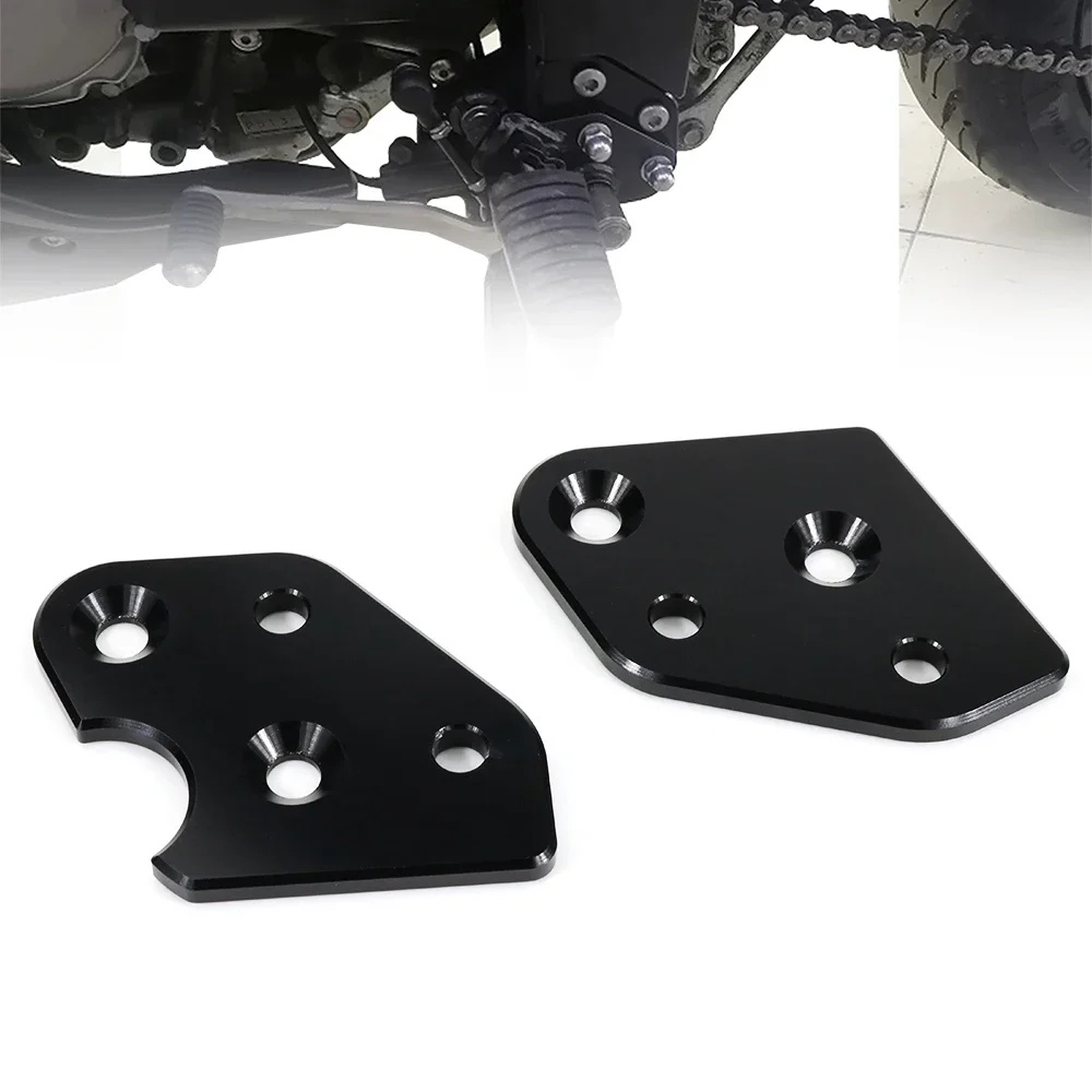 Fit For Suzuki DL650 V-Strom 650 2004-2024 V-Strom 1000 DL1000 2002-2021 Lowering Plates Aftermarket Footpeg Lowering Plate