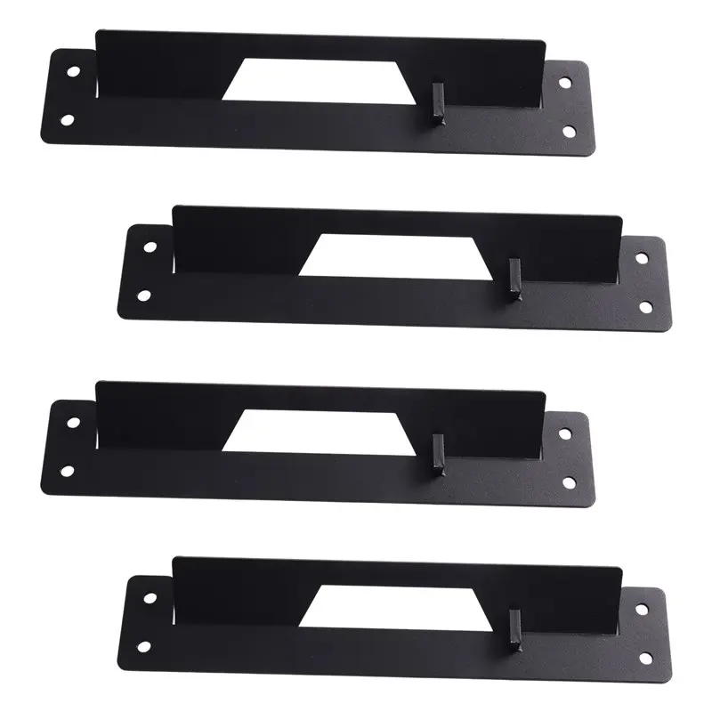 

AB46-4Pcs Small Mounting Brackets Mounting Plate Brackets Mounting Plate Brackets Cleats