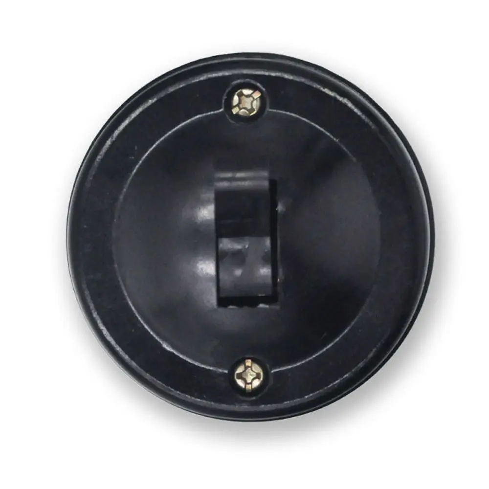 Picture 3: Round Old-fashioned Surface 6A Button Switch Light Single-control Switch Toggle Switch