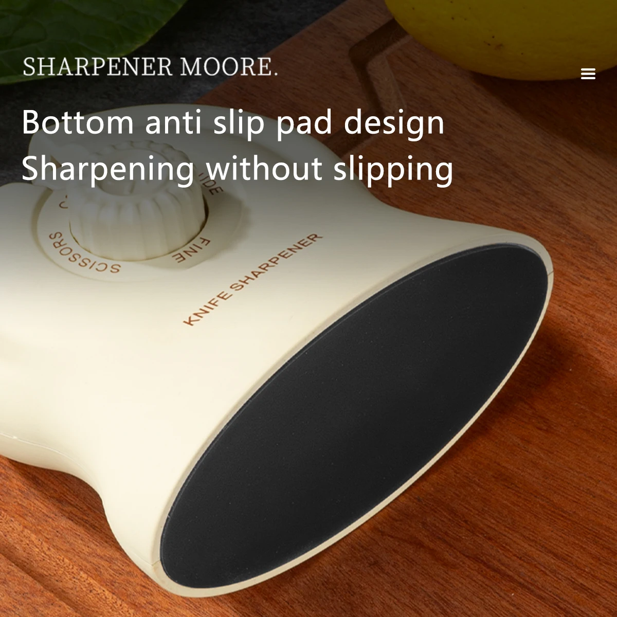 

Регулируемый инструмент для кухонных ножей и ножниц, многофункциональный домашний точильный камень, легкая заточка, кухонные гаджеты