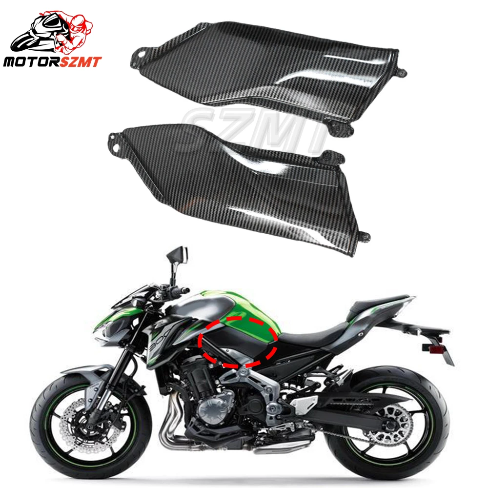 

Z 900 New Motorcycle Gas Fuel Tank Side Trim Panel Protector Cover Fit For KAWASAKI Z900 2017 - 2023 Fairing Cowl Accessories