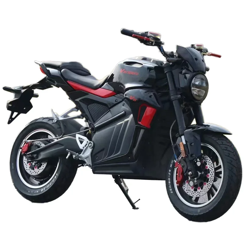 High-Speed 8000W Electric Motorcycle 72V Motorbike with Two Wheels V8 E-Bike 10000W Powerful Pedals 80km Range per Charge