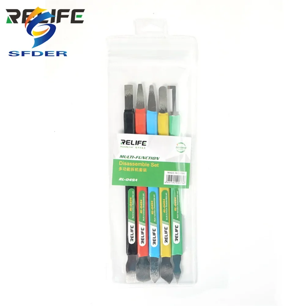 RElife-多機能絞り器セット,RL-049A,二重ヘッド,帯電防止アセンブリアセンブリ,接着剤の取り外し,クラバー
