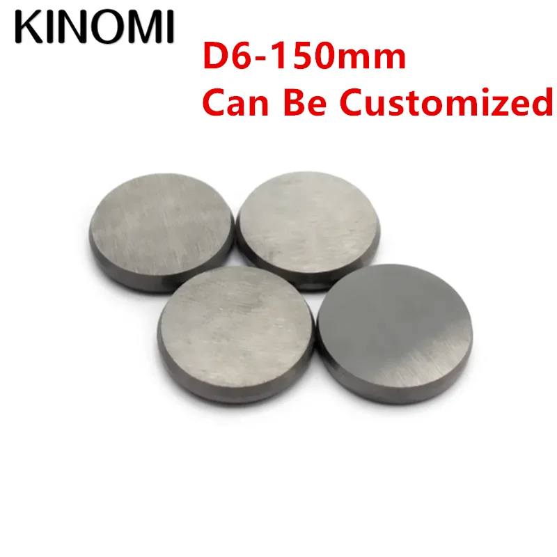 

Customized Tungsten Steel Carbide Round Disc YG8 Tungsten Carbide Hard Alloy Tungsten Steel Round Rod Round Sheet