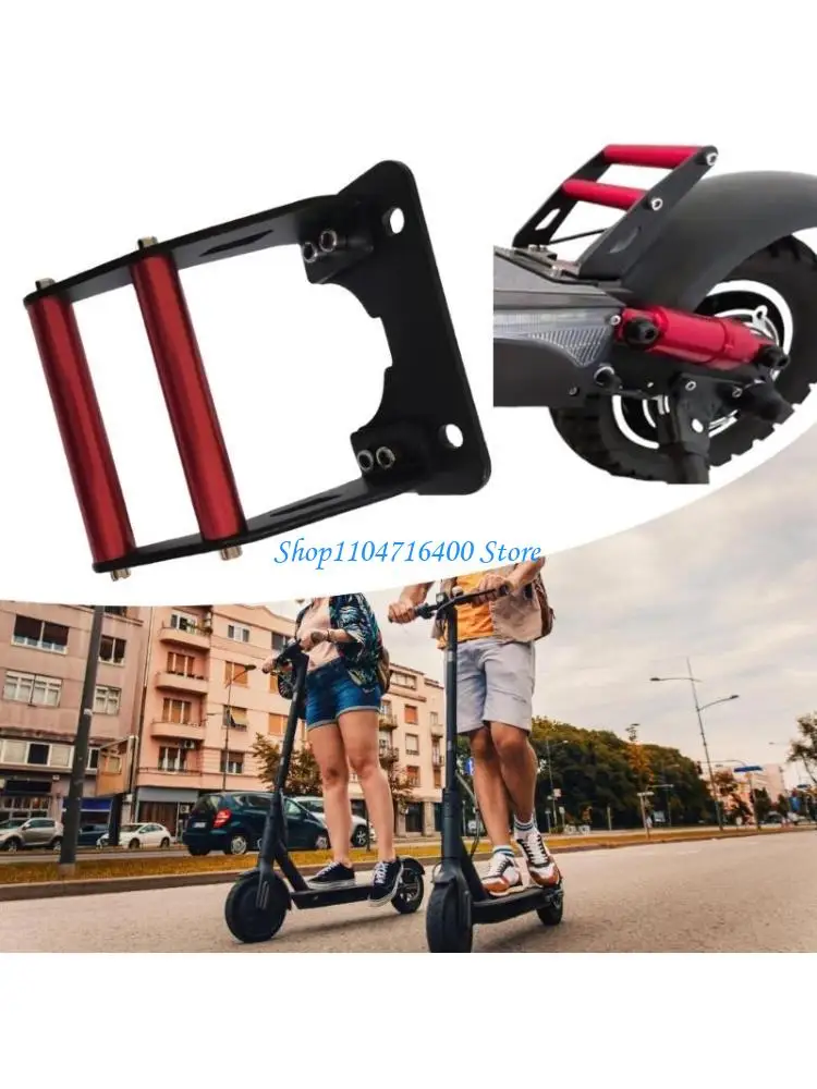 

y1gd Scooter Rear Foot Support for Electric Scooter Metal Handle Bar Rear Bracket
