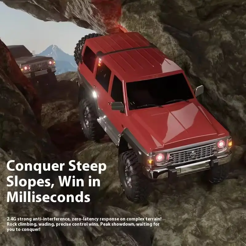 جديد 1:10 نموذج كامل النطاق تسلق سيارة كهربائية ذكية التحكم عن بعد سيارة المهنية الدفع الرباعي Rc على الطرق الوعرة مركبة