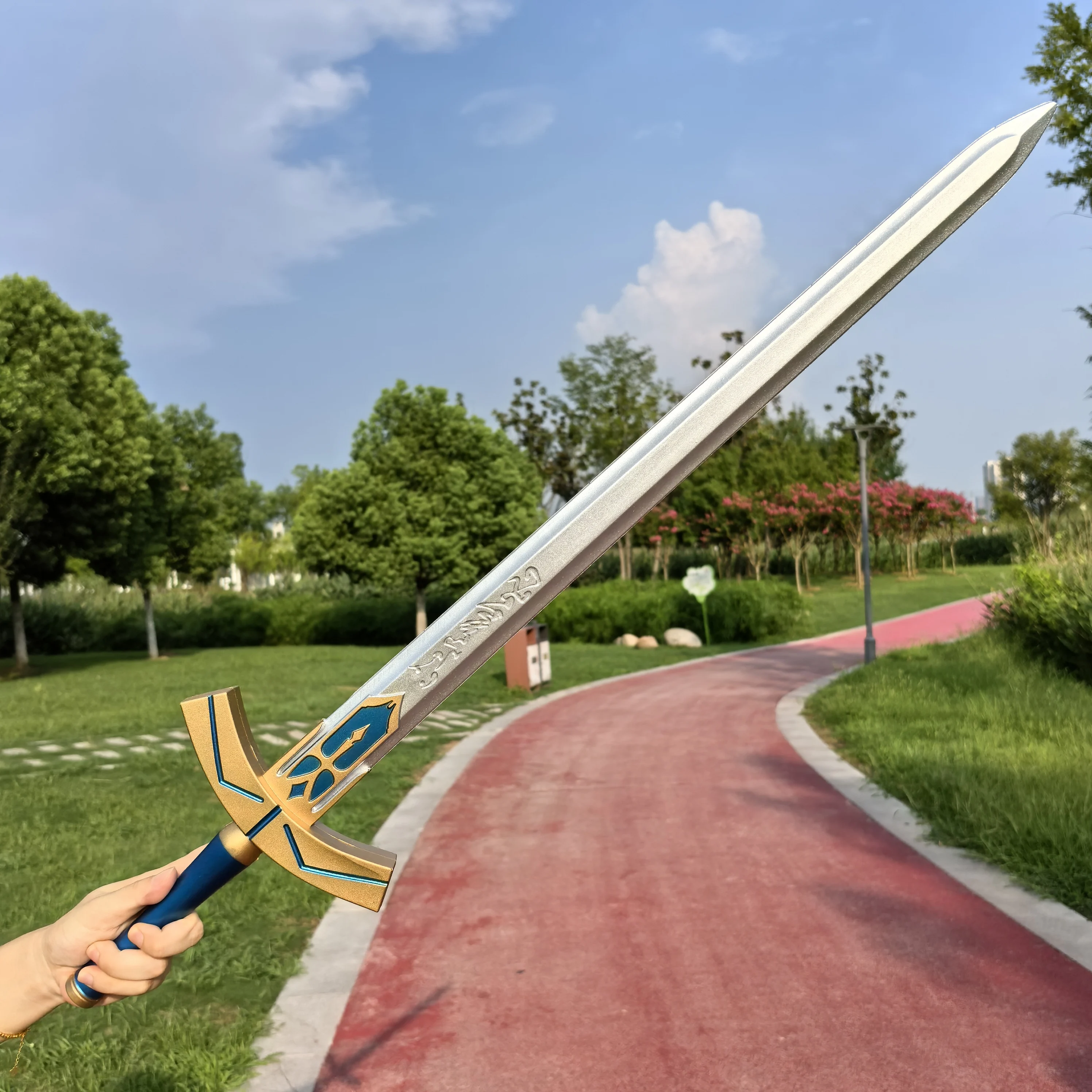 

Fate Stay Night Sword Victory Saber Sword Weapons 1:1 Cosplay Prop Model Gift Rubber Unsharpened Toys 80cm