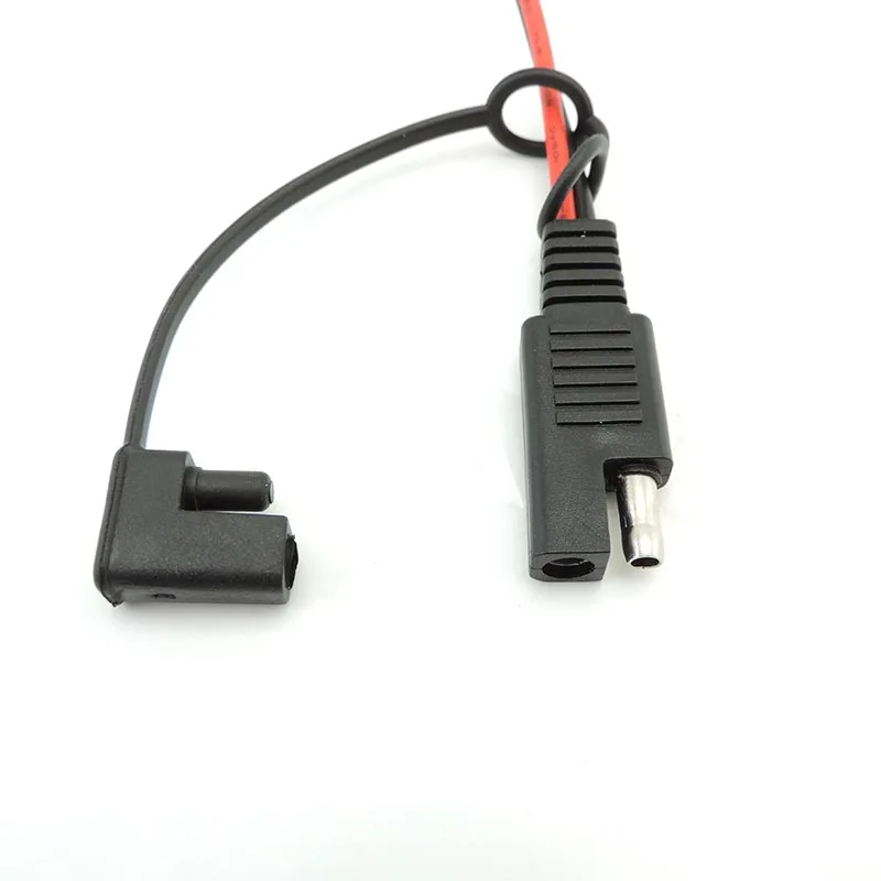 DIY SAE 12V 18AWG 15CM Power Automotive Verlengkabel Mannelijke Vrouwelijke Plug Draad Connector Kabel