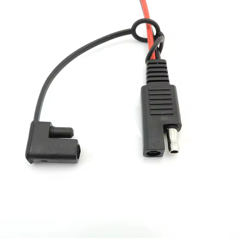 DIY SAE 12V 18AWG 15CM Power Automotive Extension Cable Male Female Plug Wire Connector Cable - Image 4