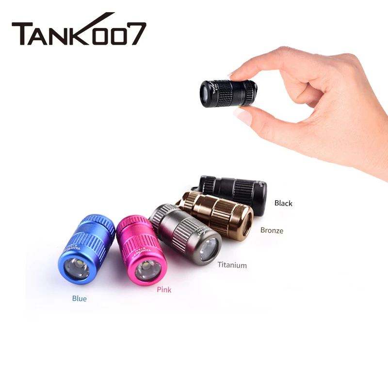 キーホルダー懐中電灯e15,ポケット懐中電灯,フック付きポータブル,防水,自己防衛,緊急,回転スイッチ,屋外,tank007