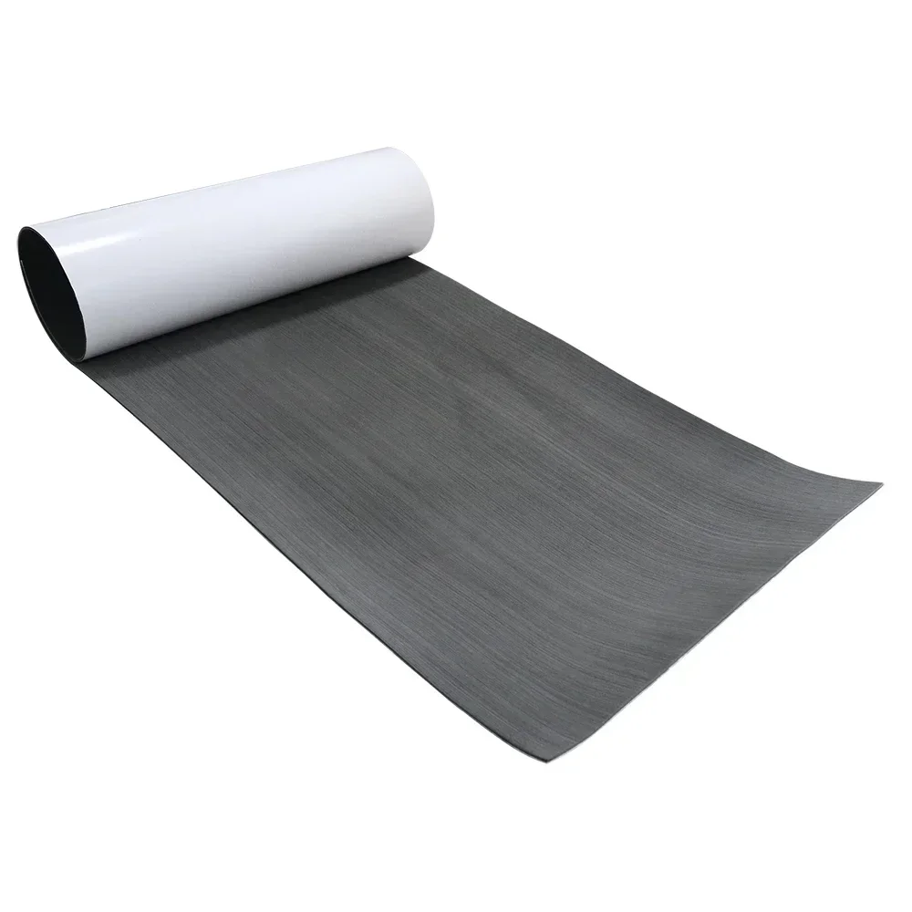 2400*600*5mm EVA Boat Flooring Sheet for Yacht Kayak  Marine Decking Pad Self Adhesive Non-slip Ma tMonochromatic Plush Surface