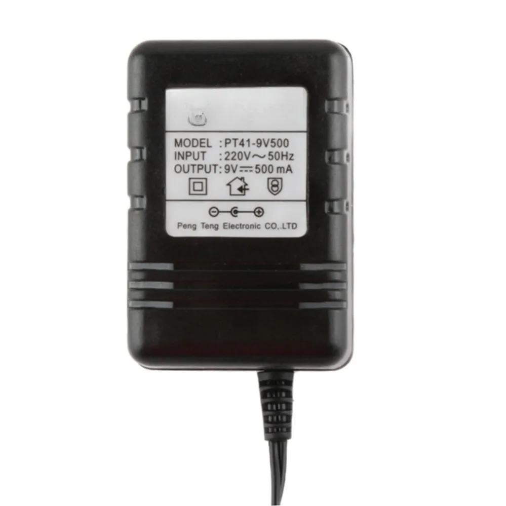 For 9V 500mA Power Adapter For Electronic Keyboard Guitar Karaoke Device Stabilized Transformer (002)