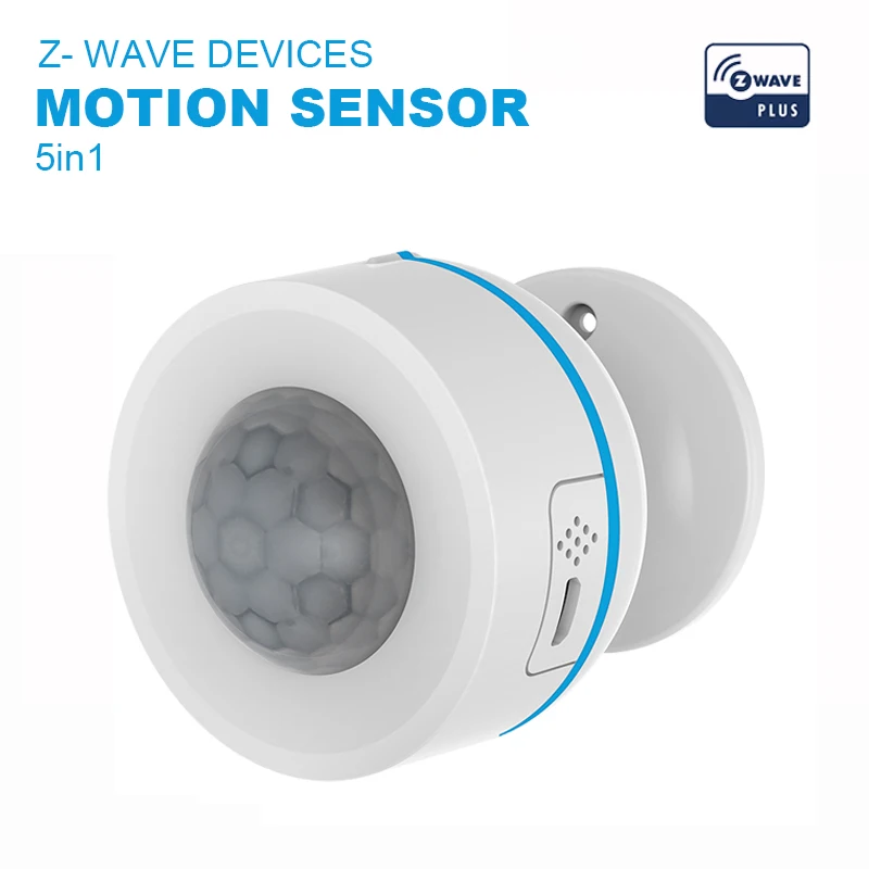 Top Z Wave Plus-Detector de movimiento PIR serie 700, Sensor de temperatura, humedad y luz, funciona con Smartthing,Vera