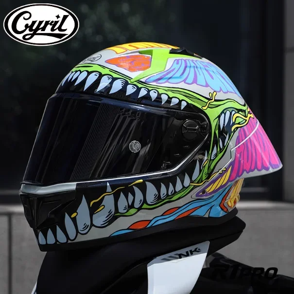 CYRIL R1/PRO Motorcycle Helmet Unisex Racing Locomotive Full