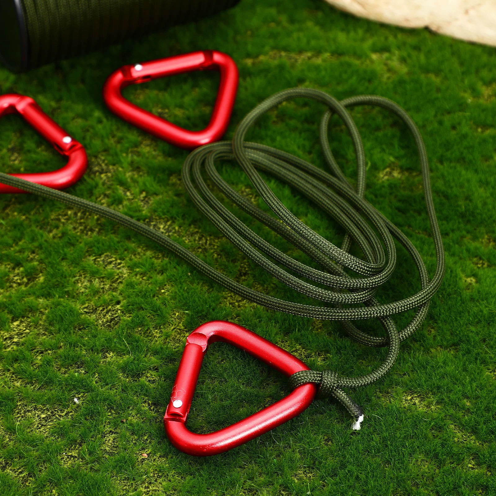 

2pcs Paracord Camping Ropes Durable Lightweight Portable Umbrella Cord Multi Purpose Tent Rope Outdoor Hiking Mountaineering