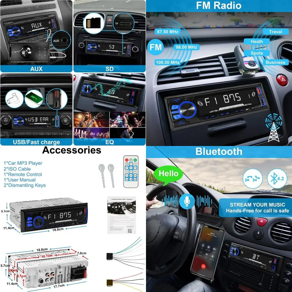 Car Radio Bluetooth…