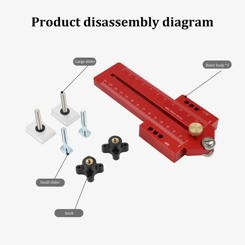 AC23-140Mm Extended Thin Rip Jig Table Saw Jig Guide For Repeat Narrow Strip Cuts Works With Table Saw Router Table Band Saw