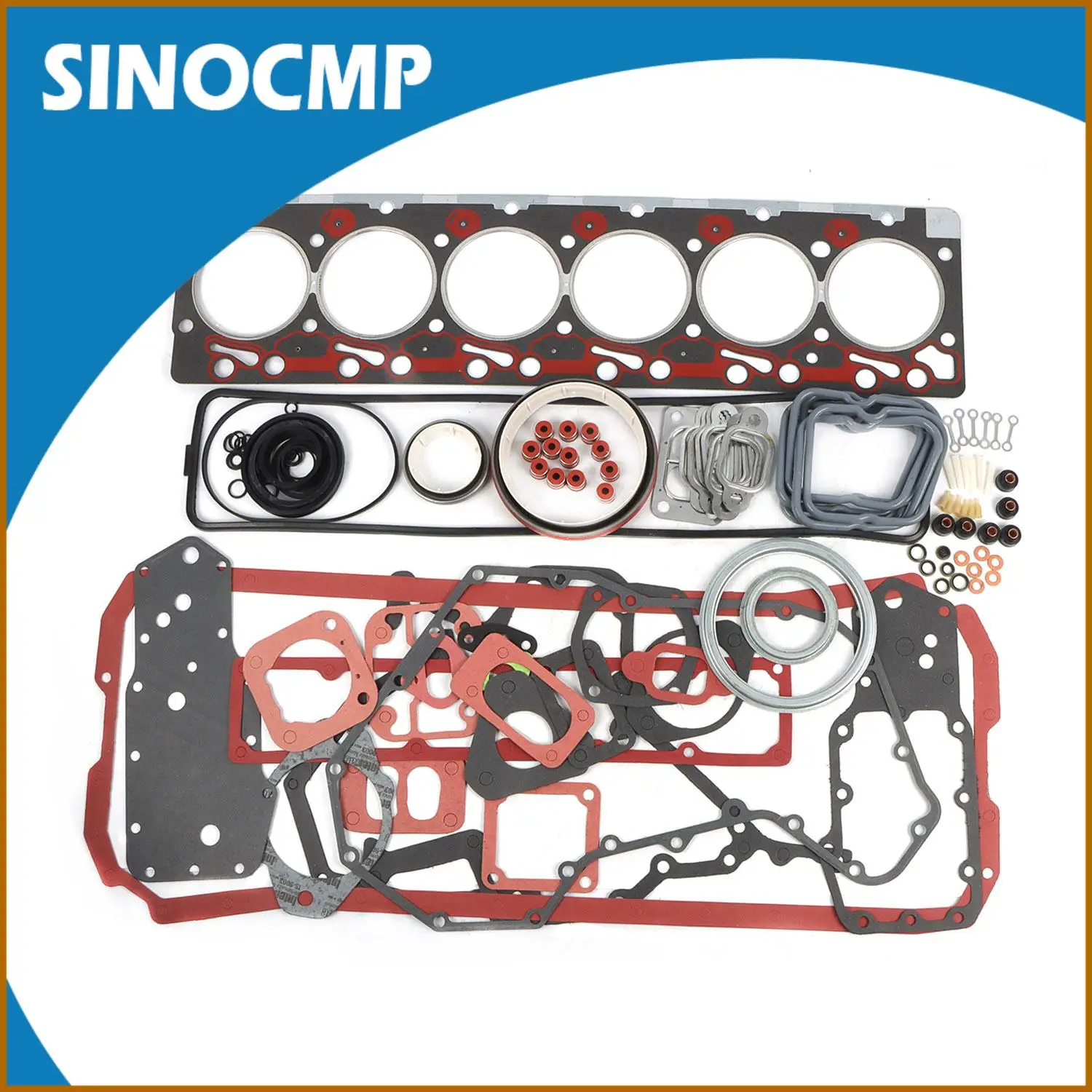 

1set Engine Overhaul Cylinder Gasket Kit for Dodge Ram Pickup 1989-1998 for Cummins 6B 6BT 6BTA 6B5.9 6BT5.9 5.9L Engine 12V