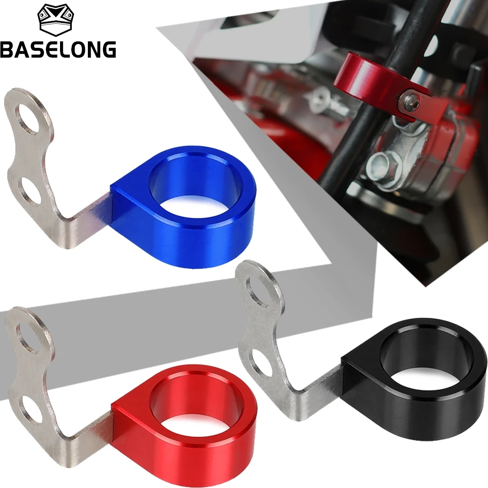 FOR HONDA XR250R XR400R 1989 1990 1991 1992 1993 1994 1995 XR 250R 400R Motorcycle Front Brake Hose Line Cable Guide Clamp Cover