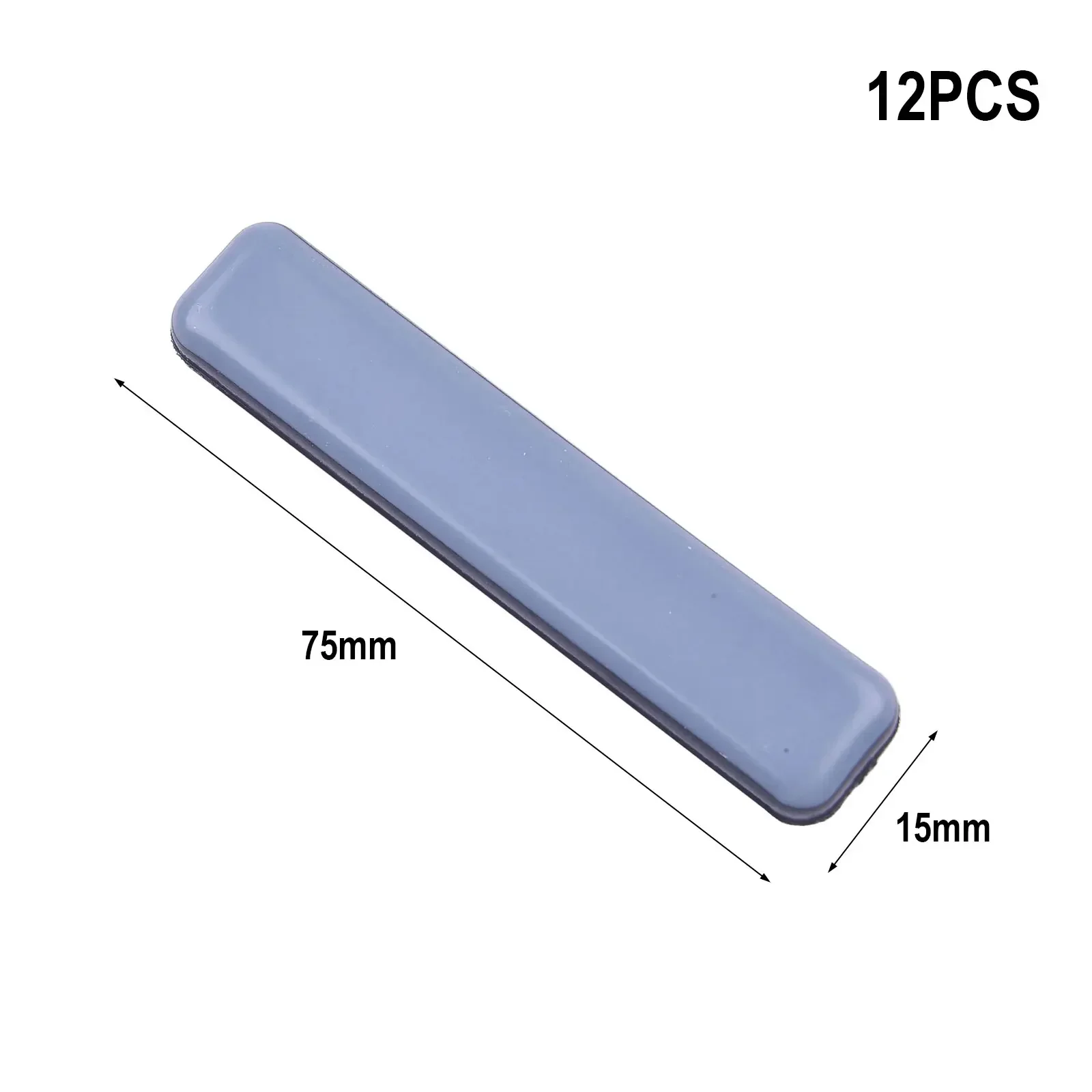 12 Stück schwere Möbelgleiter, Gleiter, Umzugsschieber-Set, selbstklebende Tisch- und Stuhlpolster, Bodenschutz, Möbelbein-Gleitpad