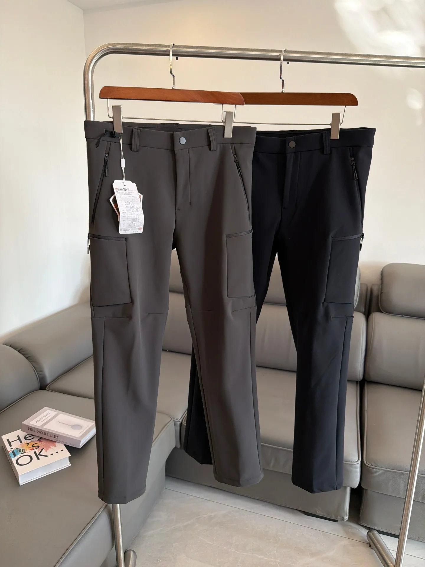 

Мужские утепленные брюки для активного отдыха с флисовой подкладкой, зимние, износостойкие, мягкие, рабочие, прямого кроя, на молнии