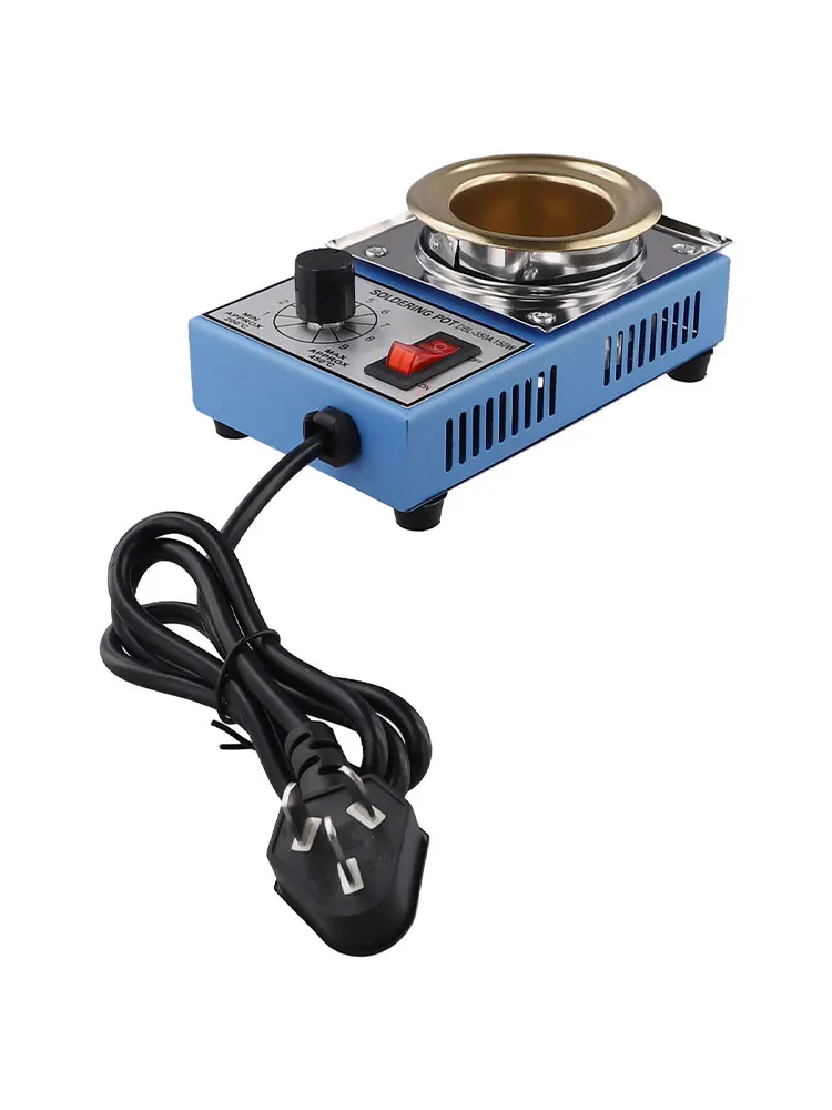 1Pc Soldering Furnace Tin Plate Diameter Working Temperature Φ50mm 200-450℃ 380A 8 Minutes Input Voltage Model