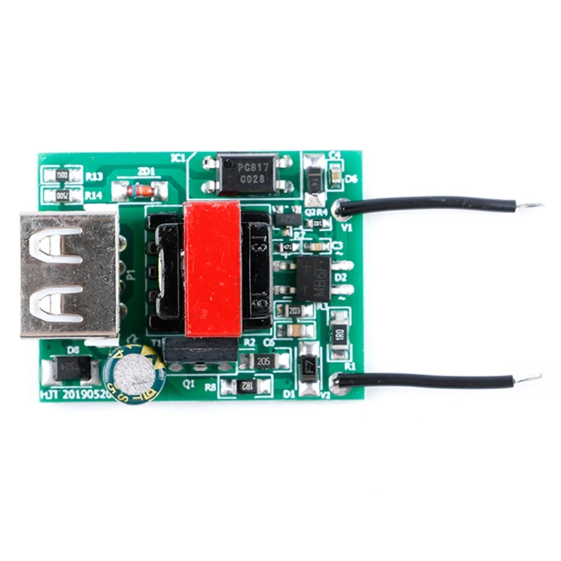 5 Pcs Buck Converter Stabilizer DC-DC Step Down Module 12V 24V 36V 48V 72V To 5V 1A USB Galvanic Isolated Power Supply